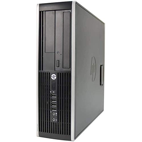 HP Elite 8300 - Ordenador de sobremesa (Intel Core i7-3770, 32GB de RAM, Disco SSD 240GB + 500GB HDD, Lector DVD,Grafica 2GB HDMI, WiFi, Windows 10 Pro ES 64) - Negro (Reacondicionado)