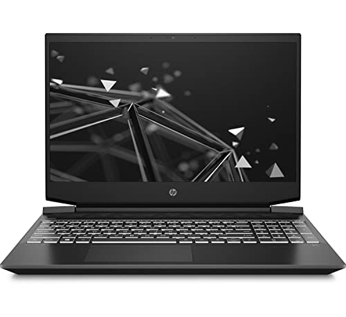 HP Pavilion Gaming 15-ec2005ns - Ordenador Portátil de 15.6" FHD (AMD Ryzen 5-5600H, 8GB DDR4-SDRAM, 512GB SSD, NVIDIA GTX 1650 4GB, FreeDOS) Negro - Teclado QWERTY Español