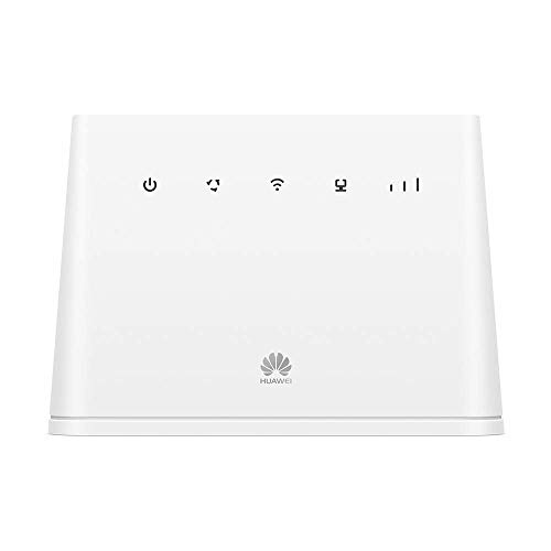 HUAWEI B311-221 - Enrutador inalámbrico 4G LTE 150MBps, WiFi móvil, con 1 puerto GE LAN / WAN, velocidad WiFi de 300MBps, blanco