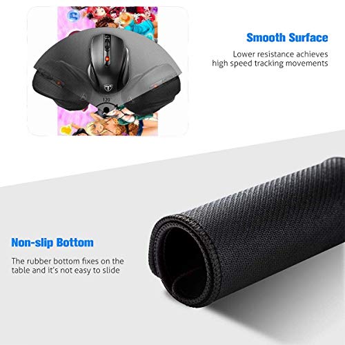 Huniepop Hemming The Mouse Pad Computadora de Estudio de Oficina de Deportes electrónicos