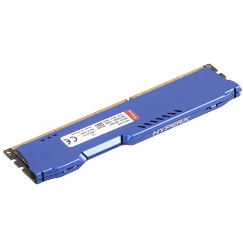 HyperX HX316C10F FURY - Memoria DDR3, 8GB, 1600MHz, CL10 240-pin, UDIM, color Azul