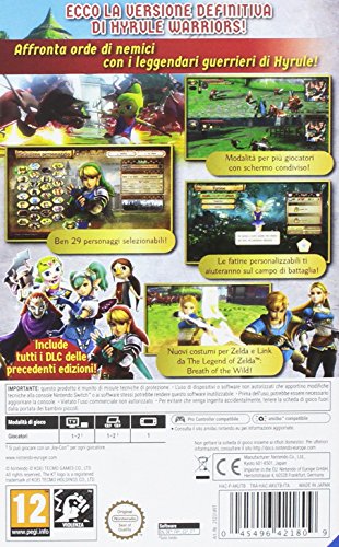 Hyrule Warriors - Definitive Edition - Nintendo Switch [Importación italiana]