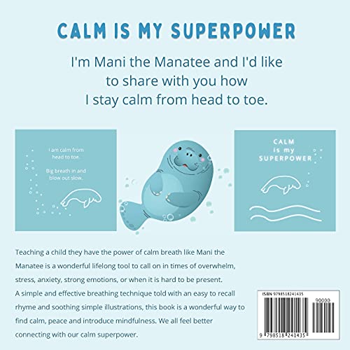 I am Calm from Head to Toe: Calm is My Superpower Mindfulness Book for kids age 2-5 to Feel Calm and Peaceful
