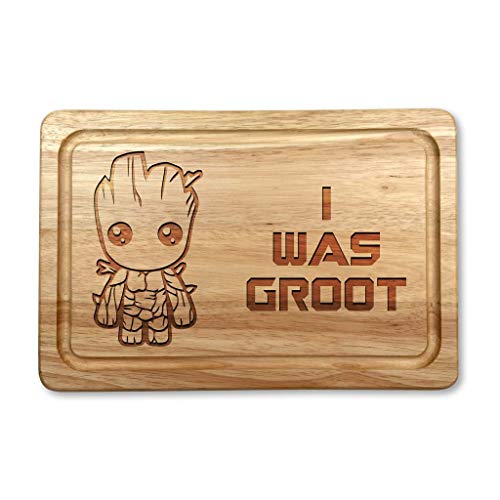 I was Groot - Tabla de cortar (madera)