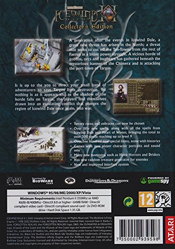 Icewind Dale 2 (PC DVD) [Importación inglesa]