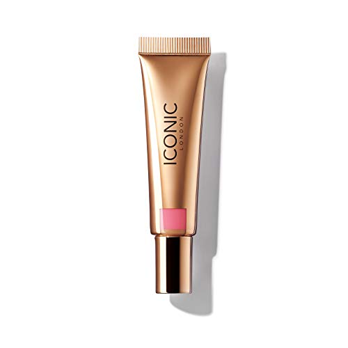 ICONIC London Blush Líquido para Mejillas y Labios 12.5ml, Power Pink