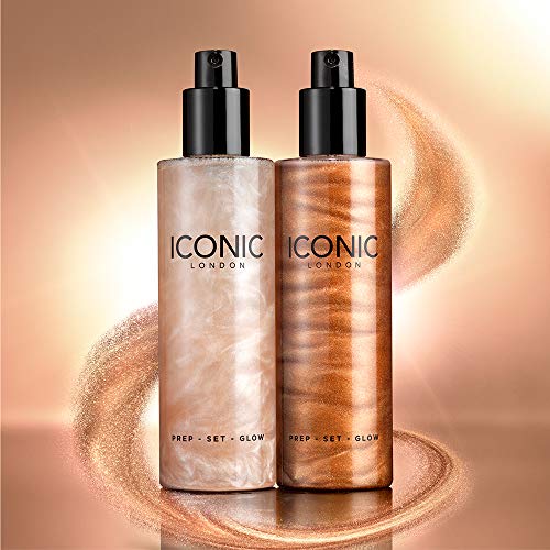 ICONIC London Spray Hidratante Prep-Set-Glow, Original, 120ml