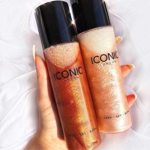 ICONIC London Spray Hidratante Prep-Set-Glow, Original, 120ml