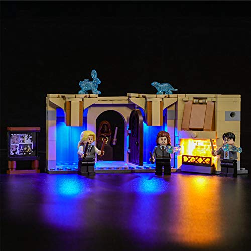 icuanuty Kit De Iluminación LED para Lego 75966 Hogwarts Sala De Juego De Requisitos Compatible con Lego 75966 (No Incluye El Juego De Lego)