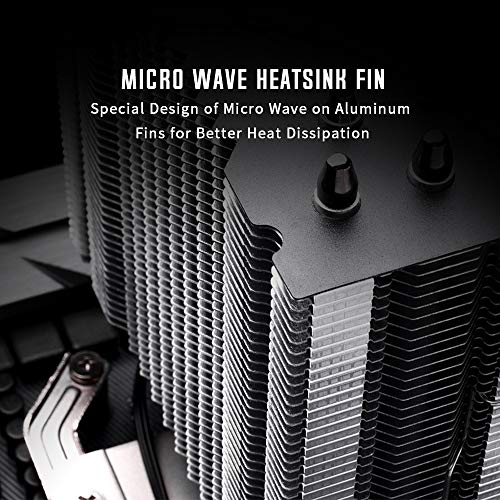 ID-COOLING SE-224-XT Enfriador de Aire básico de Alto Rendimiento para Intel LGA115X/20XX AMD AM4, Incluyendo 9900K/9700K, RYZEN 3700X/3600X