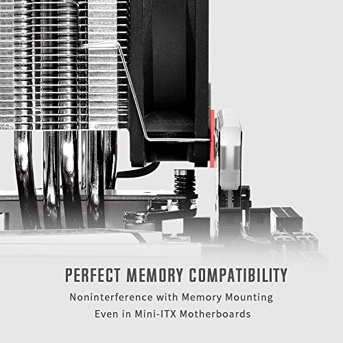 ID-COOLING SE-224-XT Enfriador de Aire básico de Alto Rendimiento para Intel LGA115X/20XX AMD AM4, Incluyendo 9900K/9700K, RYZEN 3700X/3600X