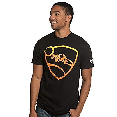 igczobuxlwesk Rocket League Men's Orange Pro Glow Premium T-Shirt Sweatshirt
