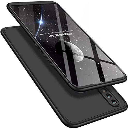 IMEIKONST Huawei Honor 8X Funda 3 in 1 Ultra Slim Design PC Hard Cubierta 360 Grados Protección Anti-Shock Anti-Scratch Caso Cover Carcasa para Huawei Honor 8X. 3 in 1 Black AR