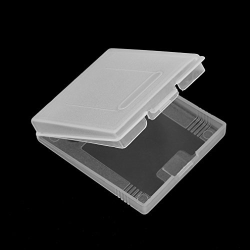 iMinker Clear plástico Game Card Cartucho de almacenamiento de la caja de la caja cubierta de polvo para Game Boy Color, Gameboy Pocket , GB GBC GBP (10 piezas)