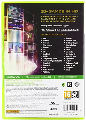 [Import Anglais]Midway Arcade Origins Game XBOX 360