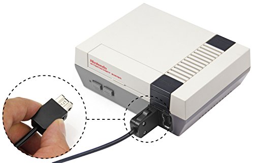 iMW - Mando de consola con cable para NES Classic Edition