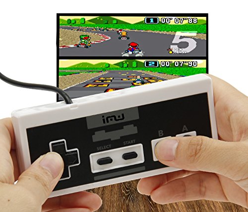 iMW - Mando de consola con cable para NES Classic Edition