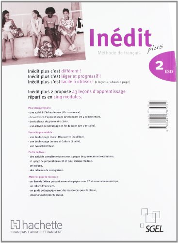 Inédit Plus 2: Livre de l'élève - 9788497787031