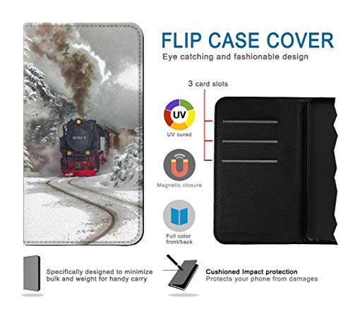 Innovedesire Steam Train Caso del Tirón Funda Carcasa Case para Motorola Moto X4
