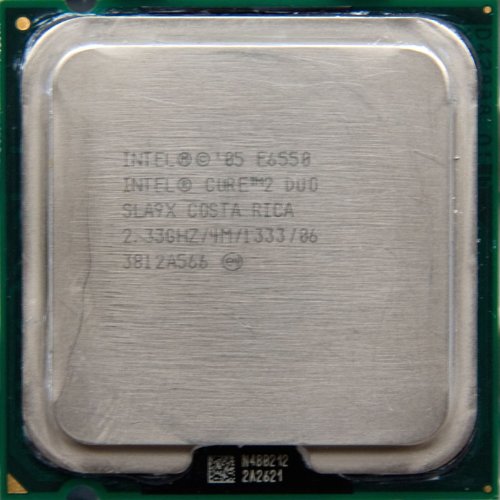 Intel Core 2 Duo E6550 Tray Conroe CPU Core 2 Duo 2330 MHz Socket 775 FCLGA 1333 FSB 4096 KB 65 W G0