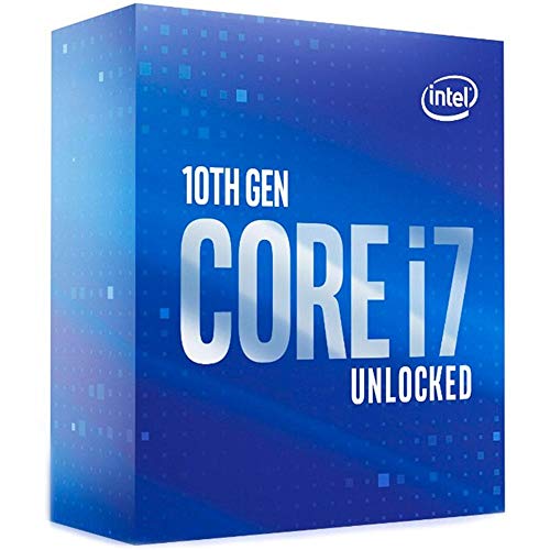Intel Core i7-10700K - Procesador (3,80 GHz; Casquillo LGA1200; Caja de 125 W)