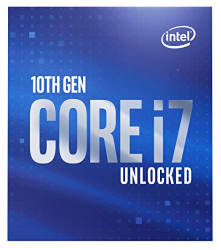 Intel Core i7-10700K - Procesador de sobremesa (8 núcleos hasta 5,1 GHz Desbloqueado LGA1200 (Intel 400 Series Chipset) 125W (BX8070110700K)