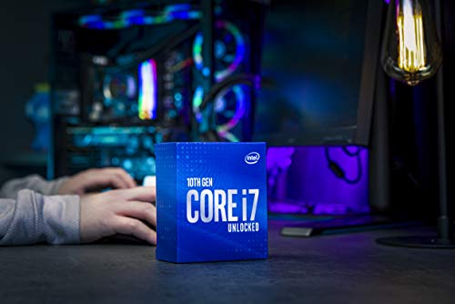 Intel Core i7-10700K - Procesador de sobremesa (8 núcleos hasta 5,1 GHz Desbloqueado LGA1200 (Intel 400 Series Chipset) 125W (BX8070110700K)