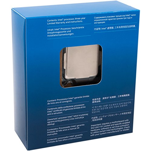 Intel Core i7-7700K - Procesador con tecnología Kaby Lake (Socket LGA1151, Frecuencia 4.2 GHz, Turbo 4.5 GHz, 4 Núcleos, 8, Subprocesos, Intel HD Graphics 630)