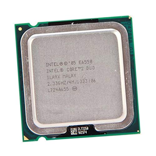 Intel - Lote de 10 CPU Core 2 Duo E6550 SLA9X (2,33 GHz, 4 MB, 1333 MHz, LGA775)