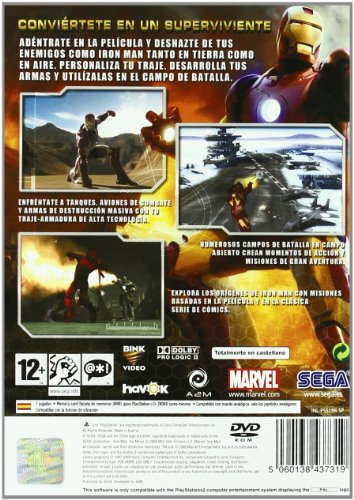 IRON MAN PS2 BLUELINE