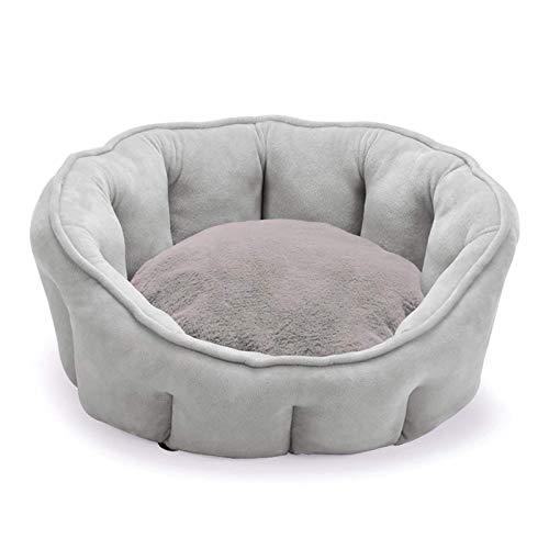 Iwinna 1 Pc Shell Shape Soft Pet Dog Cat Bed Kennel Sofa Cushion Pad Sleeping Mat for Small Medium Dogs