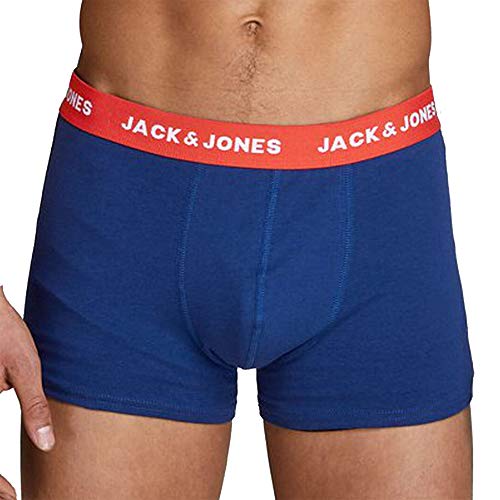 JACK & JONES Jaclee Trunks 5 Pack Bóxer, Azul (Surft The Web/Estate Blue/Blue Jewel), X-Large (Pack de 5) para Hombre