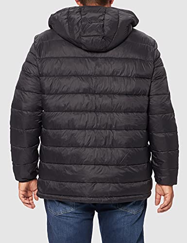 Jack & Jones Plus Jjeace PS Noos-Sudadera con Capucha Chaqueta, Black, 4XL Grandes para Hombre