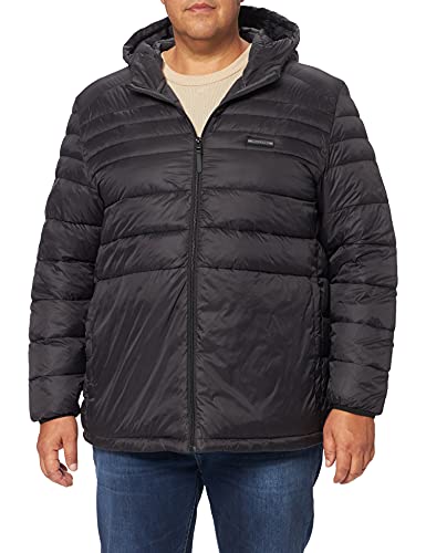 Jack & Jones Plus Jjeace PS Noos-Sudadera con Capucha Chaqueta, Black, 4XL Grandes para Hombre