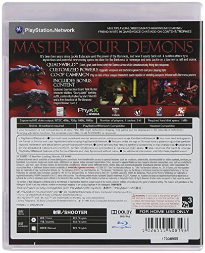 Jack of All Games The Darkness 2, PS3 - Juego (PS3)