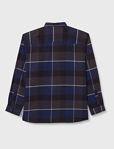 JACK&JONES PLUS Jprblawinter Shirt L/S Button Down PS Camisa, Azul Marino. Detalles: Cuadros, 6XL para Hombre