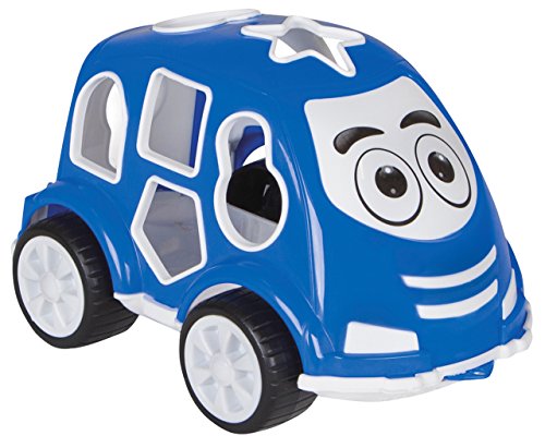 Jamara- Just Play Juego Educativo Coche con Formas, Color azul (460291)