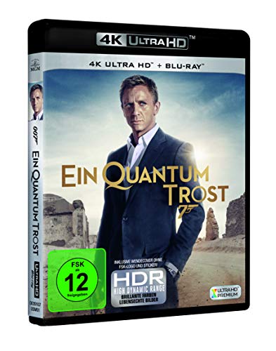 James Bond - Ein Quantum Trost (4K Ultra HD) (+ Blu-ray 2D) [Alemania] [Blu-ray]