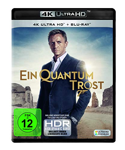 James Bond - Ein Quantum Trost (4K Ultra HD) (+ Blu-ray 2D) [Alemania] [Blu-ray]
