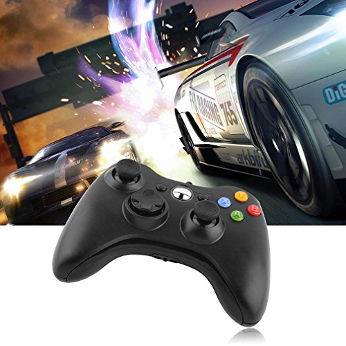 JAMSWALL Xbox 360 Mando de Gamepad, Controlador Mando USB de Xbox 360 Compatible para Windows XP/7/8/10