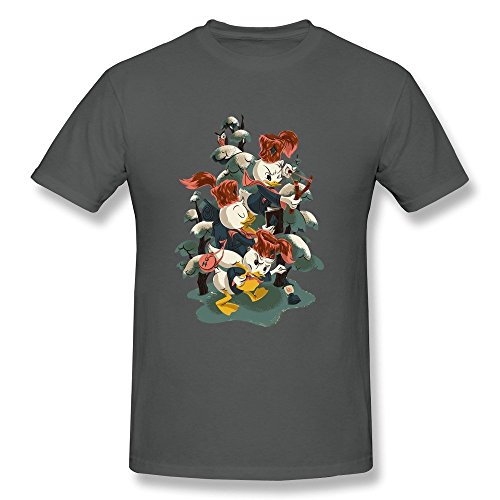 Jane Tobey DuckTales Remastered Pattern Men's T Shirts,Deepheather Medium