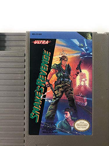 JAPAN OFFICIAL Cartucho Metal Gear Solid 2 Snake's Revenge NES Ninenddo Pal 1987 usado abierto