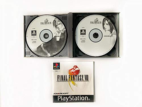 JAPAN OFFICIAL Videojuego PS1 Final Fantasy VIII 8 Pal Square-ENIX Idioma Inglés Usado