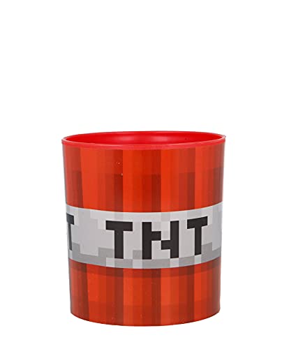 javoli STOR Taza Micro 350 ML Minecraft, Único, 1 Unidad (Paquete de 1)