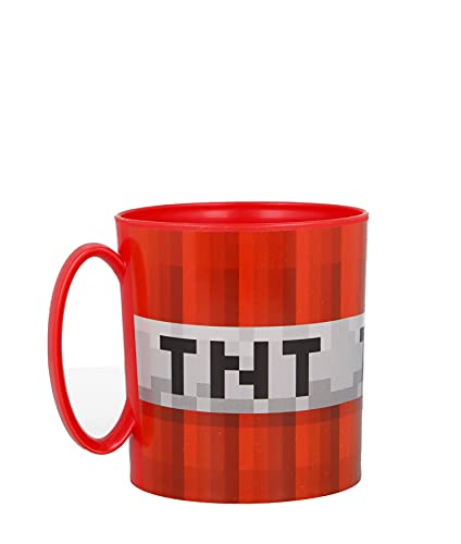 javoli STOR Taza Micro 350 ML Minecraft, Único, 1 Unidad (Paquete de 1)