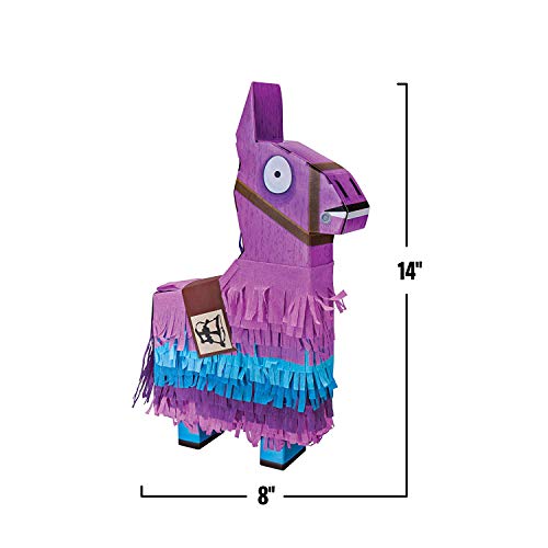 Jazwares Fortnite La piñata de la Llama, Color Rosa/Azul/Negro, Talla única (FNT0009)