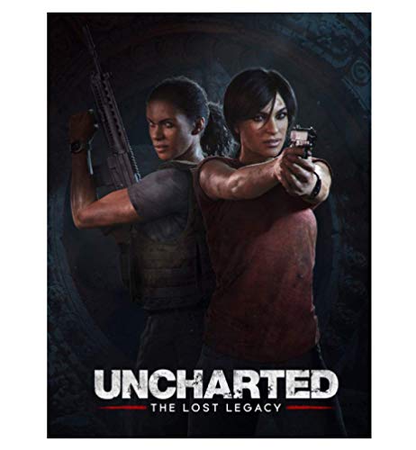JCYMC Cuadro En Lienzo Uncharted The Lost Legacy Game Print Art Poster Wall Home Decor Gift Hy74Ct 40X60Cm Sin Marco