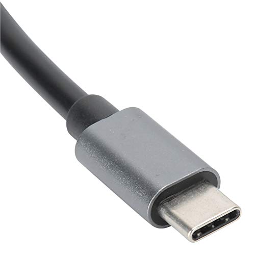 Jectse Tarjeta de Captura de Audio y Video, Tipo C a 4K 1080P HDMI, Compatible con USB-C 4K 1080P Game Live Silver Grey Free Drive Z29A para PC Gaming Xbox Live Streaming