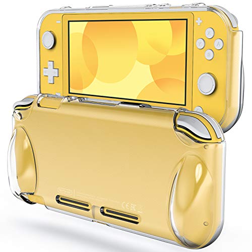 JETech Funda Compatible Nintendo Switch Lite 2019, Carcasa de Protección, Anti-Choques/Arañazo (Transparente)