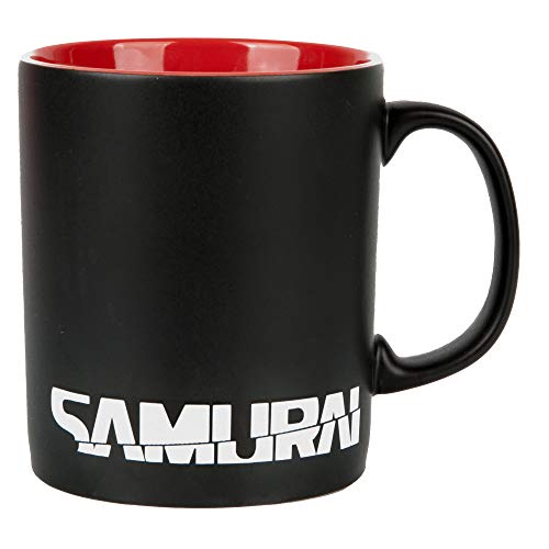 JINX Cyberpunk 2077 Samurai Logo Taza de café de cerámica, 325 ml (JX10781)